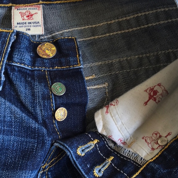 AMAZING TRUE RELIGION CAMERON SZ26/30 INSEAM JEANS - Picture 5 of 6